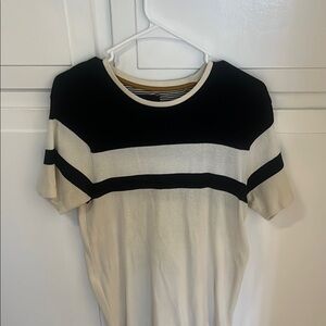 Black and White Women's Top